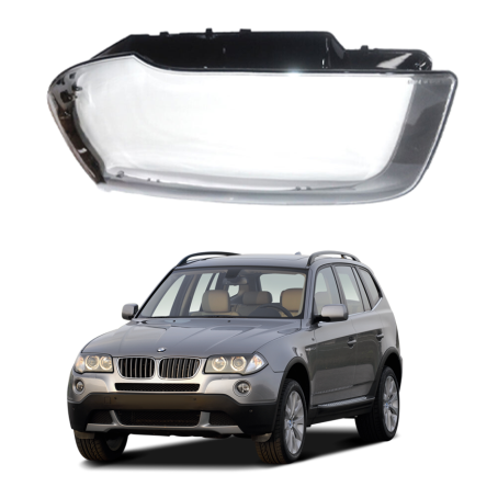 Sticlă far dreapta pentru BMW X3 E83 (2004-2010)