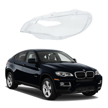 Sticlă far LED stânga pentru BMW X6 E71 (2006-2014)