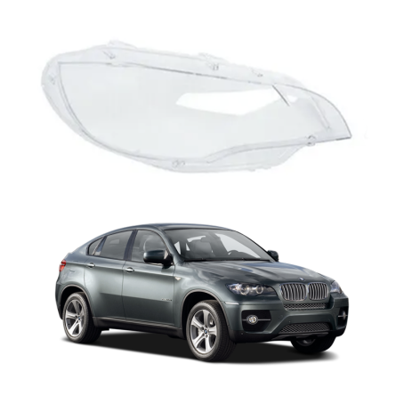 Sticlă far dreapta pentru BMW X6 E71 (2006-2014)