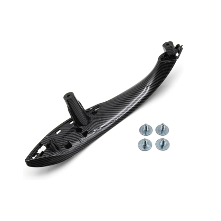 Manerul interior usa din spate stânga BMW 3 4 F30 F31 F32 F36 Carbon