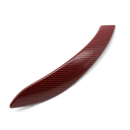 Husa/Capac pentru manerul interior din stânga BMW 3 4 F30 F31 F32 F36 Carbon/Rosu