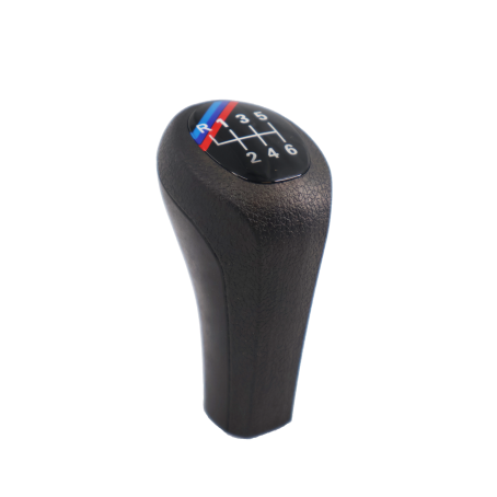 Nucă schimbător de viteze neagră M Performance, 6 trepte pentru BMW Seria E - DZ048