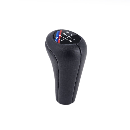 Nucă pentru schimbător de viteze din piele M Performance, cu 5 viteze, pentru BMW Seria E - DZ063