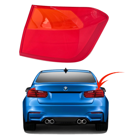 Sticlă exterioară pentru stopul drept la BMW Seria 3 F30 (2011-2014)