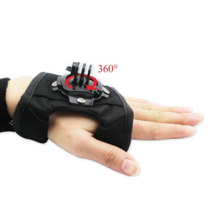 Suport de mână rotativ 360 grade pentru camere de acțiune