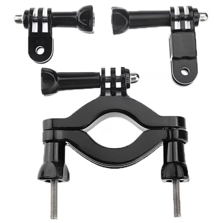 Set suport pentru cameră de acțiune pentru montare pe ghidonul de bicicletă sau motocicletă