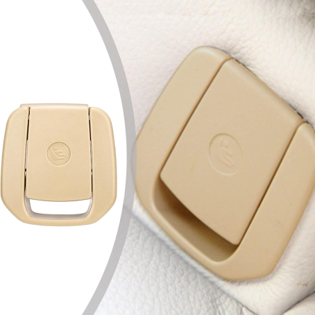 Capac bej complet pentru isofix / isofix la BMW Seria 1, Seria 2, Seria 3, M2, M3 F30 F31 F20 F21 F22 F23 F34 F35 F80 F87