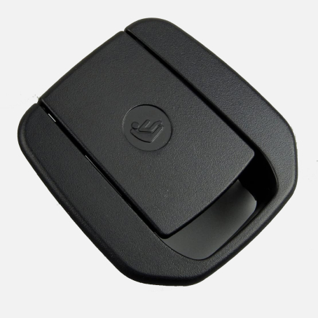 Capac negru complet pentru isofix / isofix la BMW Seria 1, Seria 3, X1 E81 E82 E87 F20 E90 E91 E92 E93 E84