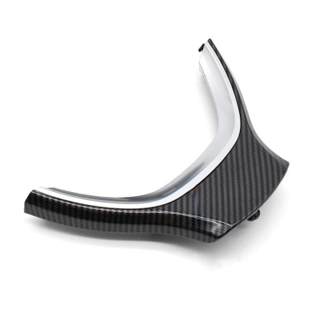 Panou / ornament volan pentru BMW GT 5 7 F10 F07 F06 F01 LCI, carbon