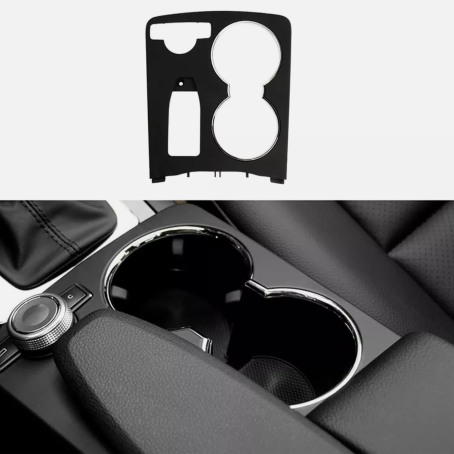 Suport pahar pentru Mercedes C E W204 W207 W212 Negru