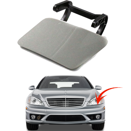 Capac spalator bara față stânga pentru Mercedes Clasa S W221 (05-09)