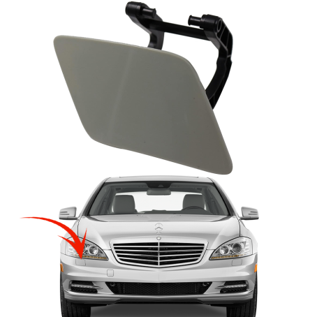 Capac spalator bară față dreapta pentru Mercedes Clasa S W221 facelift (10-13)
