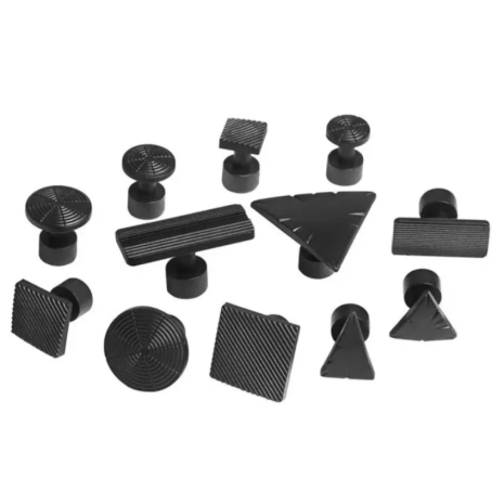 PDR Sponge negre pentru îndepărtarea urmelor de îndoituri – diferite forme, 12 bucăți