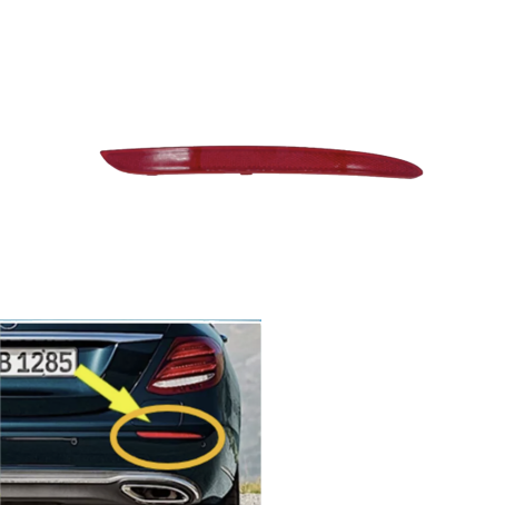 Reflector dreapta pentru bara de protecție spate pentru Mercedes A B C E S CLS GLC GLB GLE GLS