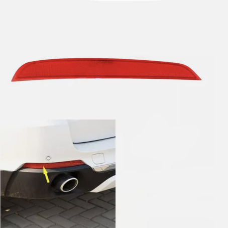 Catadioptru / reflector pentru bara de protecție spate la BMW X5 F15 (2014-2018), Stânga