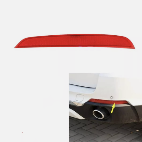 Catadioptru / reflector pentru bara de protecție spate la BMW X5 F15 (2014-2018), Dreapta
