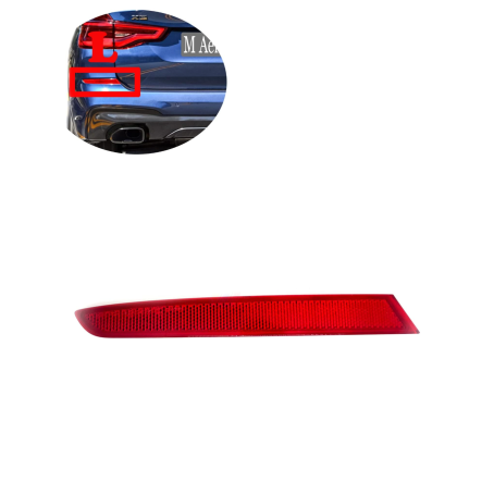 Catadioptru / reflector pentru bara de protecție spate M la BMW X3 G01 (2018-2024), Stânga