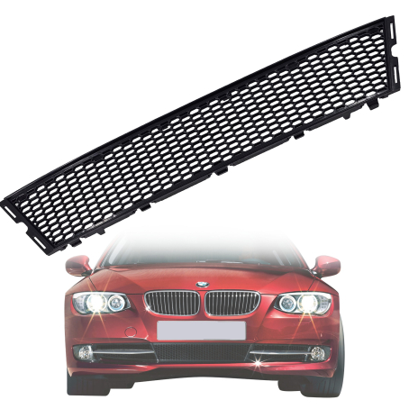 Grilă centrală pentru bara față BMW Seria 3 E92 E93 LCI / Facelift (2010-2013)