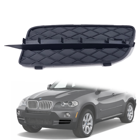 Grilă stânga în bara de protecție față pentru BMW X5 E70 (2007-2010)