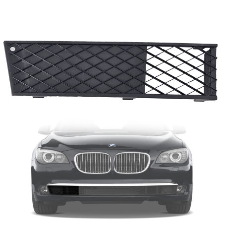 Grilă dreapta pentru bara de protecție față pentru BMW Seria 7 F01 F02 F04 (2008-2012)