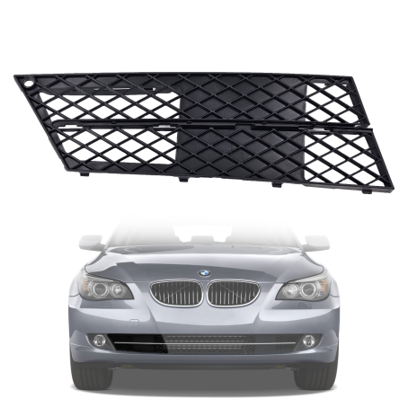 Grilă dreapta pentru bara de protecție față pentru BMW Seria 5 E60 E61 LCI / Facelift (2007-2010)