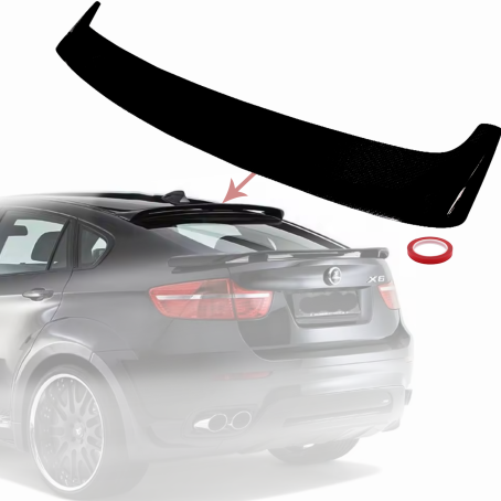 Spoiler de plafon pentru BMW X6 E71 (2007-2014), negru lucios