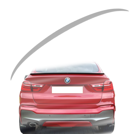 Spoiler de pentru portbagajul BMW X4 F26 (2014-2018), pregătit pentru vopsire