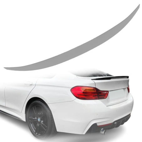 Spoiler pentru portbagaj stil M Performance pentru BMW seria 4 F36 (2013-2020), gata pentru vopsire