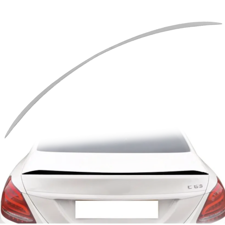 Spoiler pentru portbagaj stil C63 pentru Mercedes Clasa C W205 (2014-2021), gata pentru vopsire