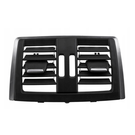 Grilă / conductă de aer spate pentru BMW 1 2 3 4 F20 F30 F32 F36 Neagră cu crom