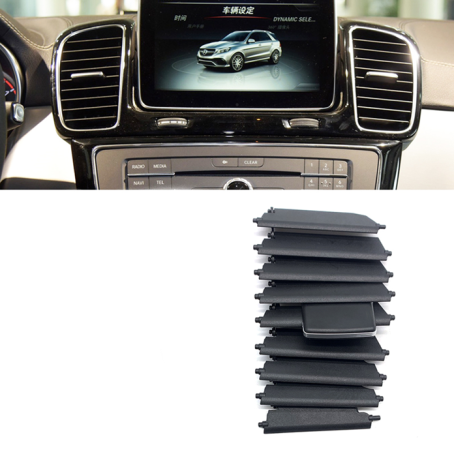 Conductă de aer pentru Mercedes Benz ML GL GLE GLS W166 X166, parte centrală dreapta neagră