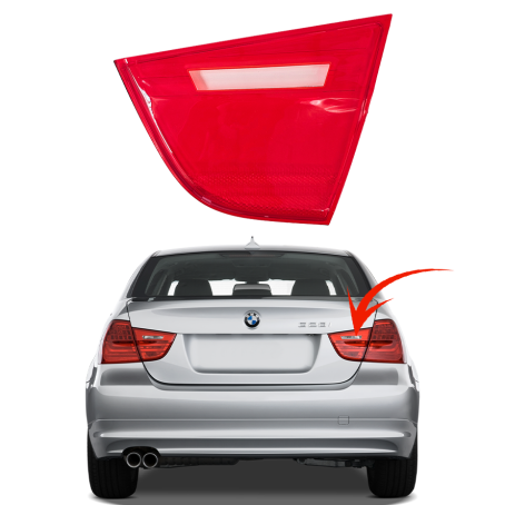 Sticlă interioară pentru stopul drept la BMW Seria 3 E90 facelift / LCI (2008-2012)
