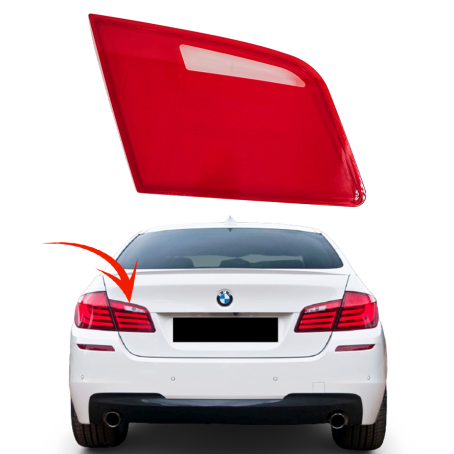 Sticlă interioară pentru stopul stâng la BMW Seria 5 F10 (2011-2013)