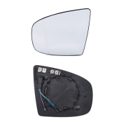 Stânga, geam oglindă laterală cu încălzire și funcție de atenuare automată (electrocrom) pentru BMW X5 E70 și X6 E71 (2006-2014)