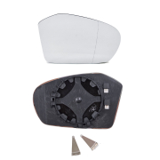 Sticlă oglindă asferică dreapta pentru oglinda laterală Mercedes A B class W169 W245 (2004–2012)