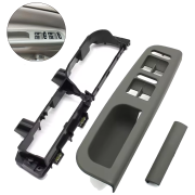 Set panou gri cu 4 geamuri electrice și bază pentru ușa șoferului la VW Golf 4 / Bora / Jetta (1997–2008)