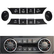 Set 8 bucăți butoane pentru climatizare, Model A, pentru Mercedes ML GL GLE GLS W166 X166 W292 (2012-2019)