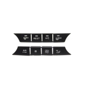 Set 8 bucăți butoane pentru climatizare, Model C, pentru Mercedes ML GL GLE GLS W166 X166 W292 (2012-2019)