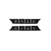 Set 8 bucăți butoane pentru climatizare, Model D, pentru Mercedes ML GL GLE GLS W166 X166 W292 (2012-2019)