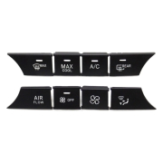 Set 8 bucăți butoane pentru climatizare, Model F, pentru Mercedes ML GL GLE GLS W166 X166 W292 (2012-2019)