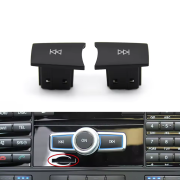 Butoane cu săgeți pentru CD / radio, Model B, pentru Mercedes A B C CLA CLS E GL GLA GLK ML SLC SLK class (2009-2015)