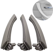 Set mânere gri pentru BMW Seria 3 E90/E91, 6 piese cu elemente de fixare