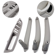 Set mânere interioare și panou pentru BMW X5 X6 E70 E71, gri, piese interioare