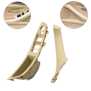 Set de mânere interioare față pentru BMW Seria 5 F10 F11, bej, piese interioare, fără retractare
