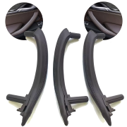 Set de 3 mânere interioare complete pentru BMW X5 X6 F15 F16, moka