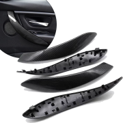 Set capace interioare pentru mânere BMW Seria 3 4 (modele F, 2013–2018), carbon