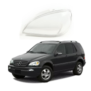 Sticlă far stânga pentru Mercedes-Benz ML-Class W163 (2000-2005).