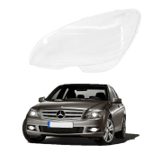 Sticlă far stânga pentru Mercedes-Benz C-Class W204 (2009-2011)