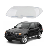Sticlă far stânga pentru BMW X5 E53 (2000-2003)