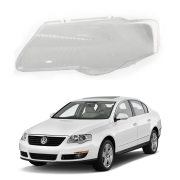 Sticlă far stânga pentru VW Passat B6 (2006-2011)